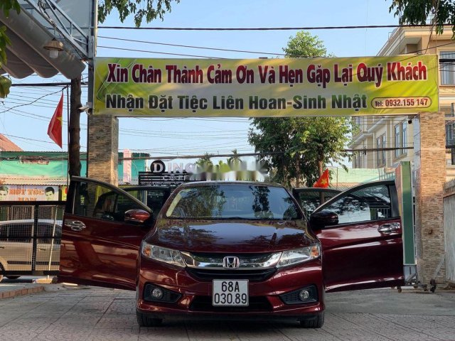 Cần bán lại xe Honda City năm sản xuất 2015, màu đỏ