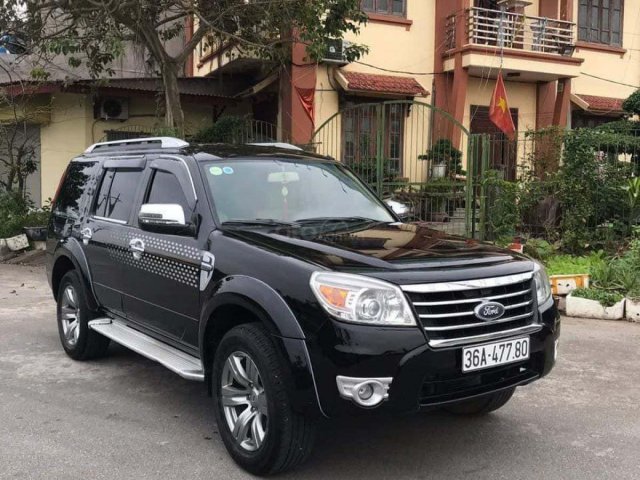 Cần bán lại xe Ford Everest đời 2010, màu đen, giá chỉ 438 triệu0