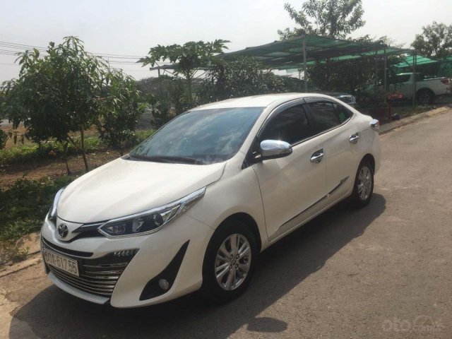 Cần bán lại xe Toyota Vios đời 2019, màu trắng0