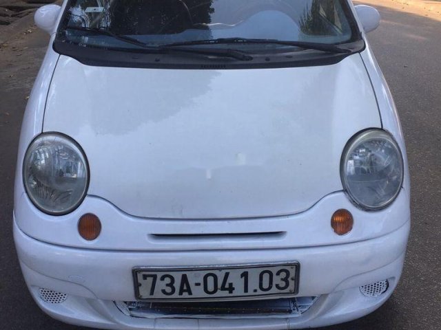 Cần bán lại xe Daewoo Matiz 2009, màu trắng xe gia đình0