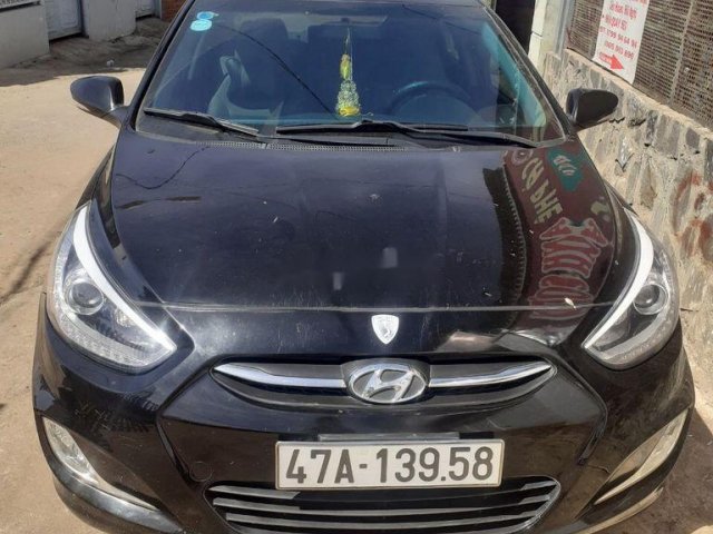 Bán Hyundai Accent đời 2015, màu đen, xe nhập0