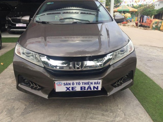 Xe Honda City 1.5 MT sản xuất 2016, màu nâu