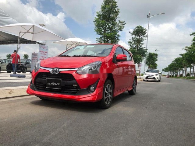 Bán Toyota Wigo đời 2019, màu đỏ, nhập khẩu 0