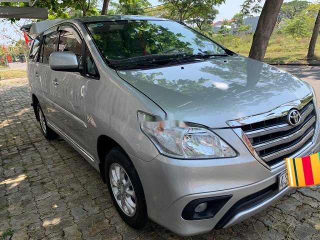 Bán Toyota Innova sản xuất 2014, màu bạc, xe gia đình0