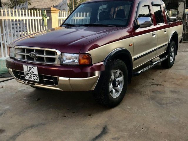 Cần bán lại xe Ford Ranger sản xuất năm 2002, màu đỏ giá cạnh tranh