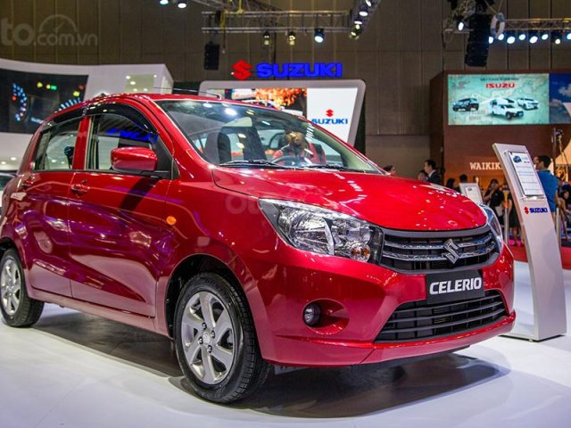 Giảm giá tiền mặt - Tặng phụ kiện chính hãng khi mua chiếc Suzuki Celerio 1.0 CVT, sản xuất 2019