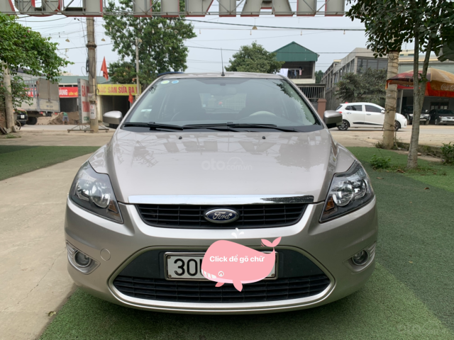 Bán Ford Focus 2.0 AT, sx 2009, màu vàng cát, máy dầu0