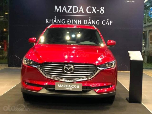 Mazda CX8 ưu đãi 118tr tặng bảo hiểm vật chất0