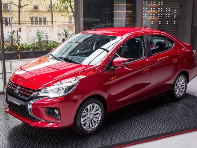 Bán Mitsubishi Attrage MT năm sản xuất 2020, màu đỏ, xe nhập, giá tốt