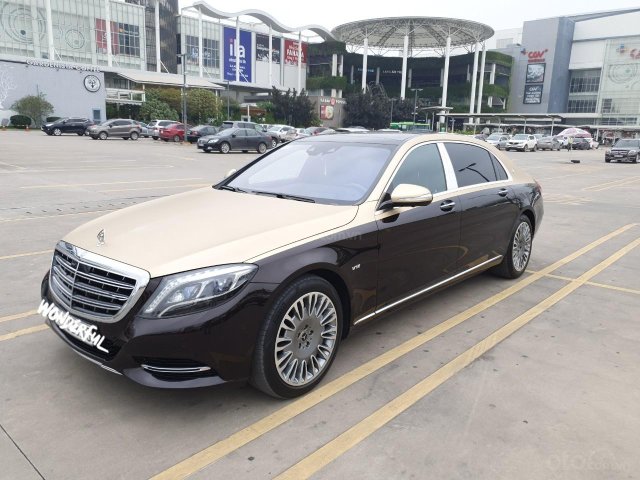 Mercedes Maybach S400 ruby black 9/2017 cực mới