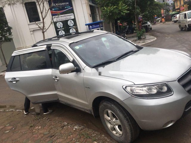 Bán xe cũ Hyundai Santa Fe năm 2007, màu bạc0