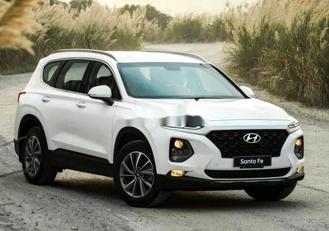 Bán Hyundai Santa Fe năm 2020, màu trắng 