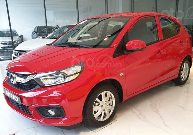 Bán xe Honda Brio G đời 2020, màu đỏ, giá cạnh tranh0