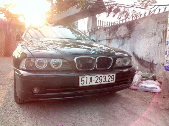 Bán BMW 5 Series đời 2003, màu đen, xe nhập