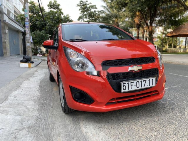 Bán xe Chevrolet Spark sản xuất 2014, màu đỏ  0