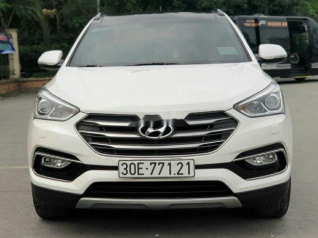 Bán xe Hyundai Santa Fe 2016, màu trắng chính chủ, 875 triệu0