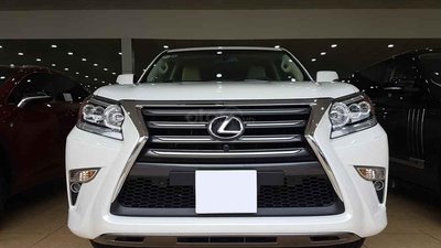 Bán gấp chiếc Lexus GX 460 sản xuất 2015, màu trắng, nhập khẩu nguyên chiếc