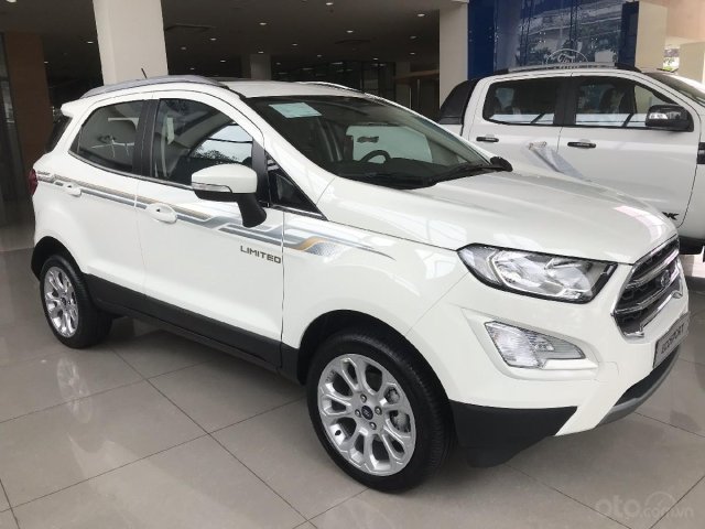 Bán Ford EcoSport 1.5 AT Trend năm sản xuất 2019, màu đen, xe lướt, giá rẻ