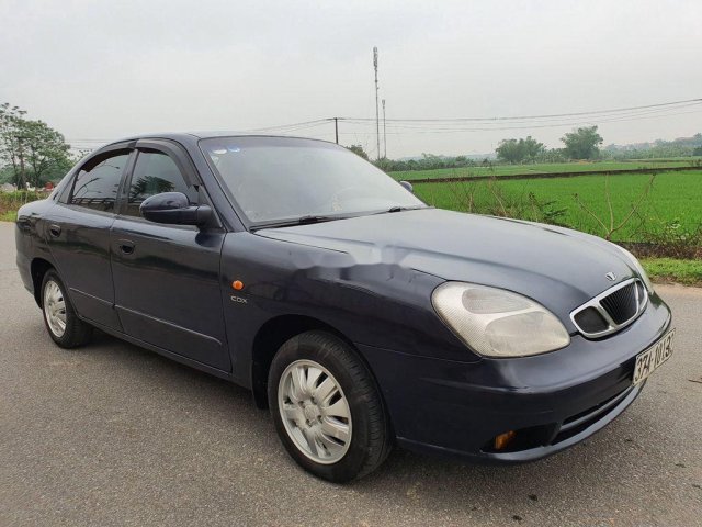 Cần bán xe Daewoo Nubira năm sản xuất 2001, màu xanh xám 