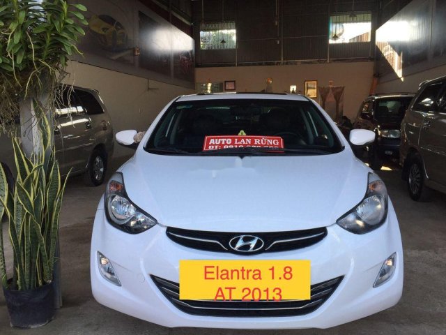 Bán xe Hyundai Elantra GLS 1.8L đời 2013, màu trắng, nhập khẩu