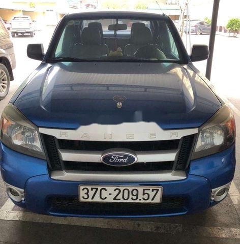 Cần bán gấp Ford Ranger đời 2009, màu xanh lam, nhập khẩu nguyên chiếc, 268 triệu