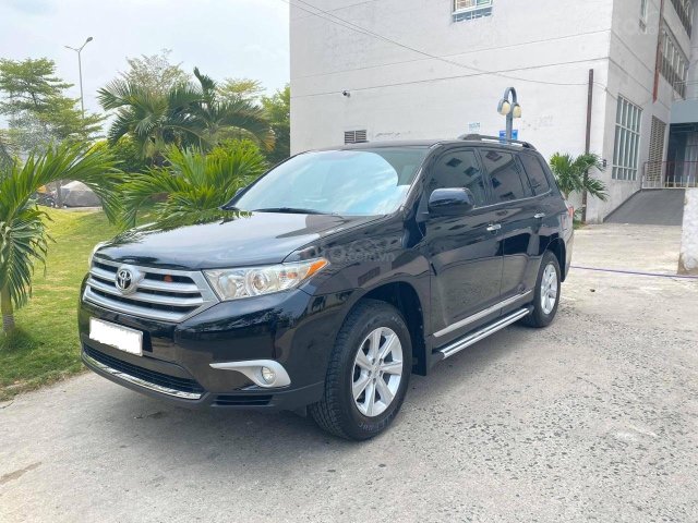 Cần bán xe Toyota Highlander 2.7 SE đời 2011, màu đen, nhập khẩu Mỹ0