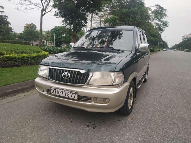 Cần bán Toyota Zace GL đời 2002, màu xanh vỏ dưa0