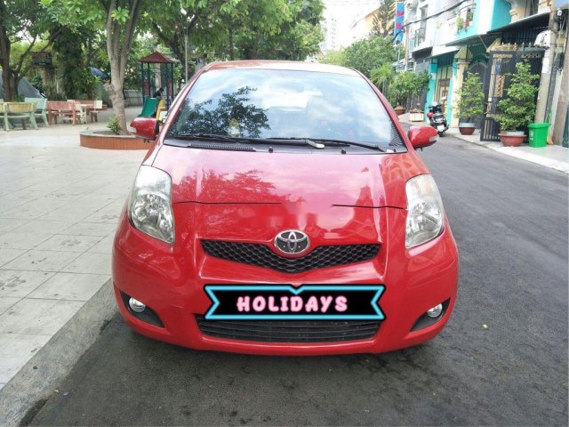 Bán Toyota Yaris sản xuất 2011, màu đỏ, nhập khẩu, 357tr