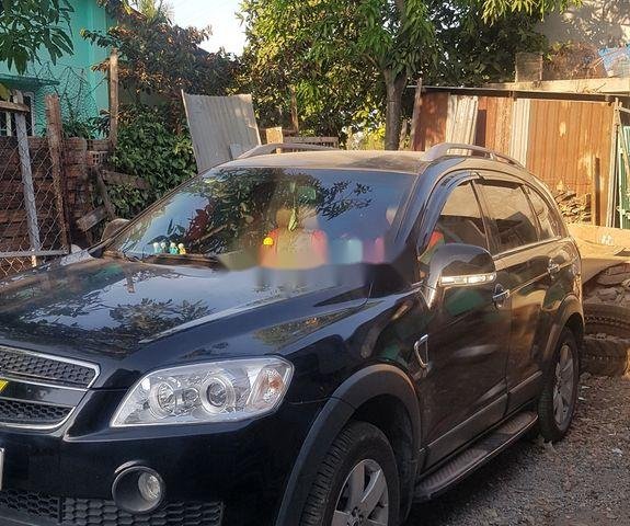 Bán ô tô Chevrolet Captiva năm 2008, màu đen xe gia đình