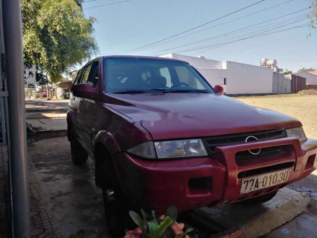 Cần bán lại xe Ssangyong Musso năm sản xuất 1998, màu đỏ