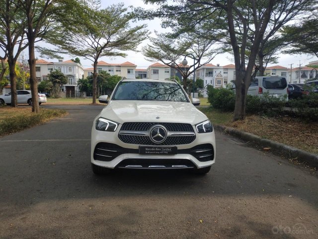 [Giá ưu đãi mùa dịch] xe Mercedes GLE 450 trắng siêu lướt chính hãng - đăng ký 2019