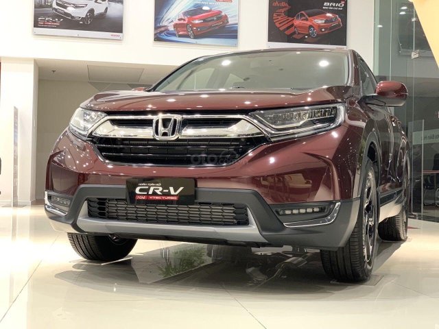 Honda CR V-L ưu đãi cực khủng, giảm tiền mặt phụ kiện trả trước 330tr nhận xe0