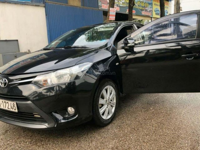 Cần bán lại xe Toyota Vios năm 2014, màu đen giá cạnh tranh0