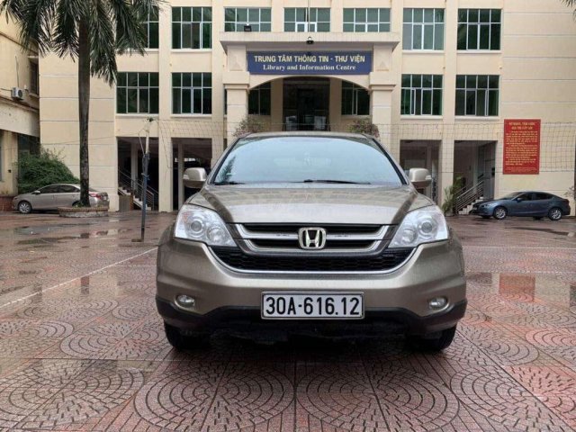 Cần bán lại xe Honda CR V năm sản xuất 2010, màu bạc, nhập khẩu0