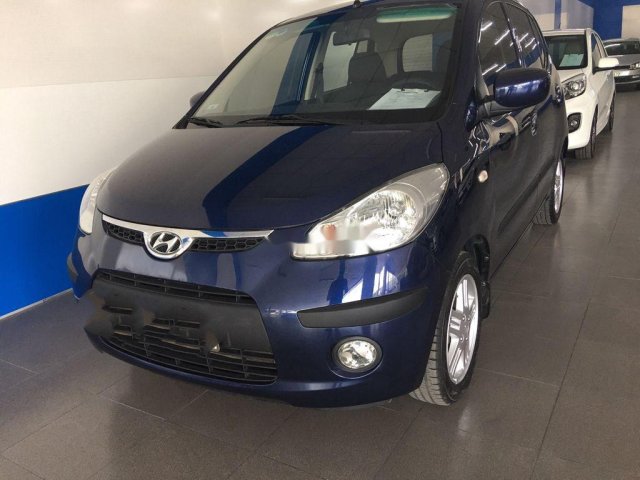 Xe Hyundai Grand i10 đời 2009, màu xanh lam, xe nhập