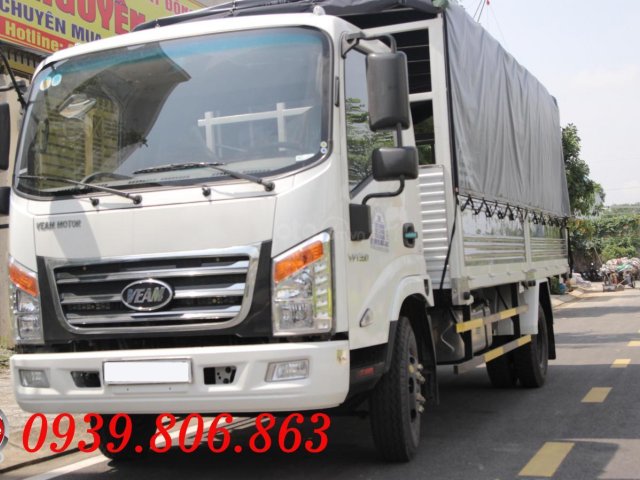 Xe tải Veam 3.5 tấn động cơ Isuzu thùng dài 5m, hỗ trợ trả góp vay cao0