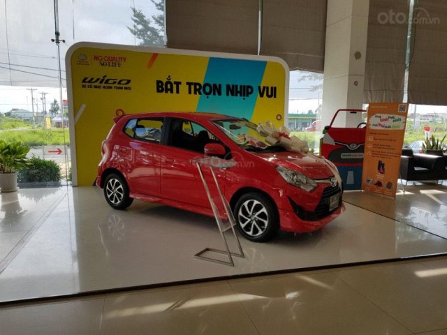 Bán Toyota Wigo 1.2G MT năm 2020, màu đỏ, nhập khẩu, 335 triệu