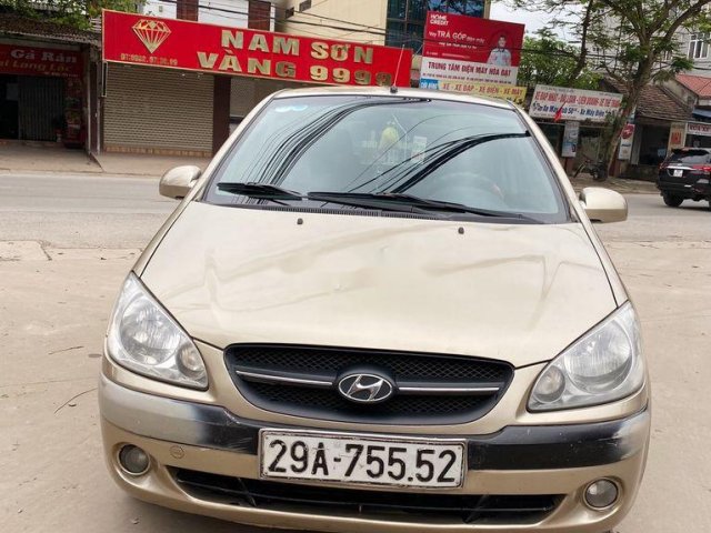 Cần bán lại xe Hyundai Getz sản xuất 2009, màu vàng, xe nhập