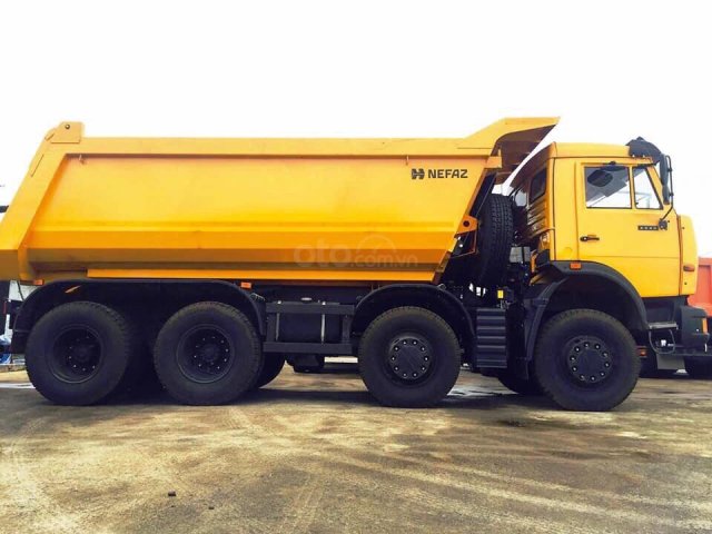 Tổng đại lý Kamaz miền Bắc bán xe ben 4 chân nhập Nga0