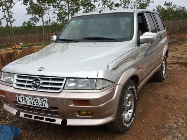 Bán Ssangyong Musso đời 1998, màu bạc, nhập khẩu nguyên chiếc0