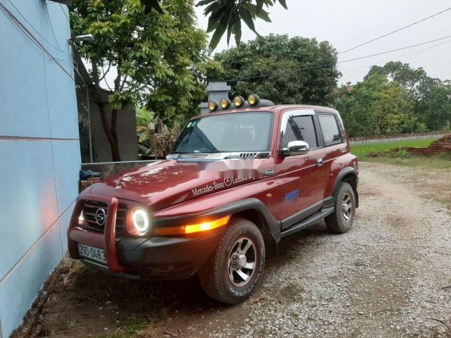 Bán Ssangyong Korando năm 2004, màu đỏ, nhập khẩu  