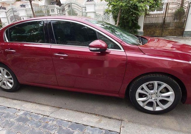 Bán ô tô Peugeot 508 sản xuất 2015, màu đỏ, nhập khẩu nguyên chiếc số tự động, giá 610tr