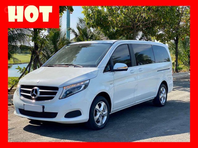 Master Auto - Bán Mercedes V250 trắng/kem nhập khẩu 2018 - trả trước 800 triệu nhận xe ngay