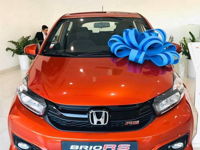 Bán ô tô Honda Brio đời 2020, màu đỏ, xe nhập0