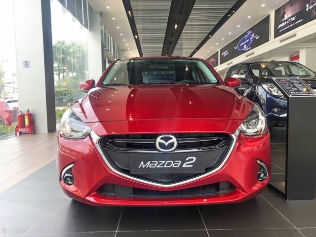 Bán Mazda 2 Luxury đời 2020, màu đỏ0