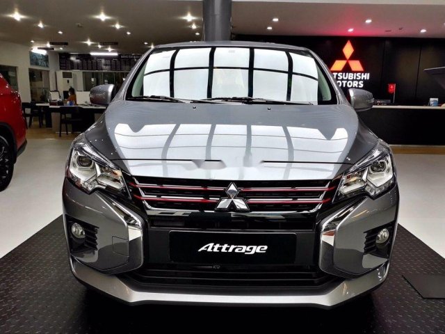 Cần bán xe Mitsubishi Attrage CVT 2020, màu xám, nhập khẩu nguyên chiếc, 460tr