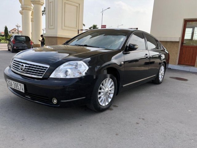 Cần bán lại xe Nissan Teana đời 2005, màu đen, nhập khẩu nguyên chiếc giá cạnh tranh