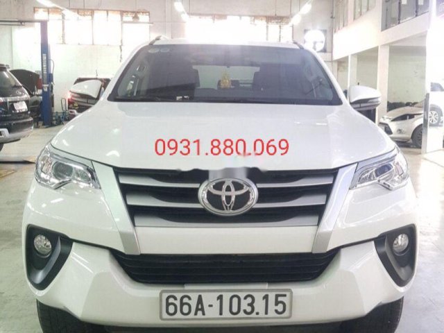 Bán Toyota Fortuner sản xuất 2019, màu trắng giá cạnh tranh