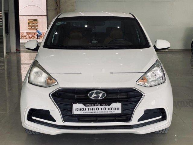 Bán Hyundai Grand i10 2019, màu trắng, số sàn