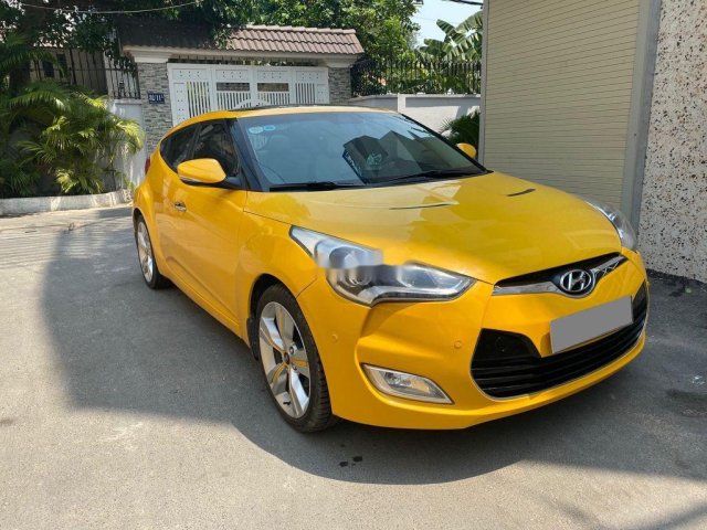 Cần bán Hyundai Veloster đời 2012, màu vàng, nhập khẩu nguyên chiếc số tự động, giá 466tr